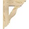 Ekena Millwork Funston Traditional Rough Sawn Bracket w/ Offset Brace, Douglas Fir, 6"W x 16"D x 20"H BKT0604X16X20FST01RDF - alternate 3